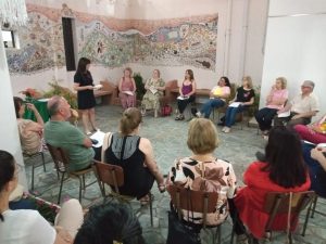 Lee más sobre el artículo Mes de la mujer: Con una ronda de lectura culmina la primera semana de actividades