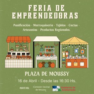 Lee más sobre el artículo FERIAS DE EMPRENDEDORAS EN LA PLAZA DE MOUSSY