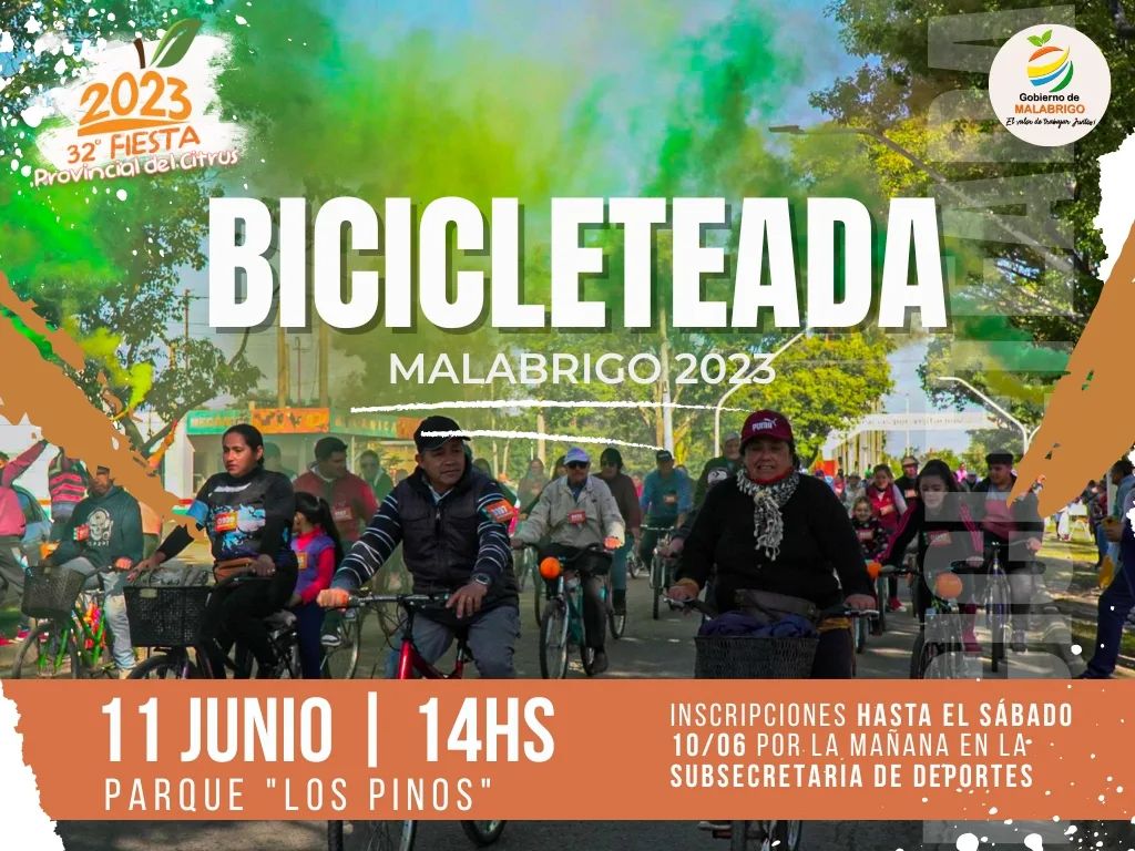 Bicicleteada 2023 en Malabrigo