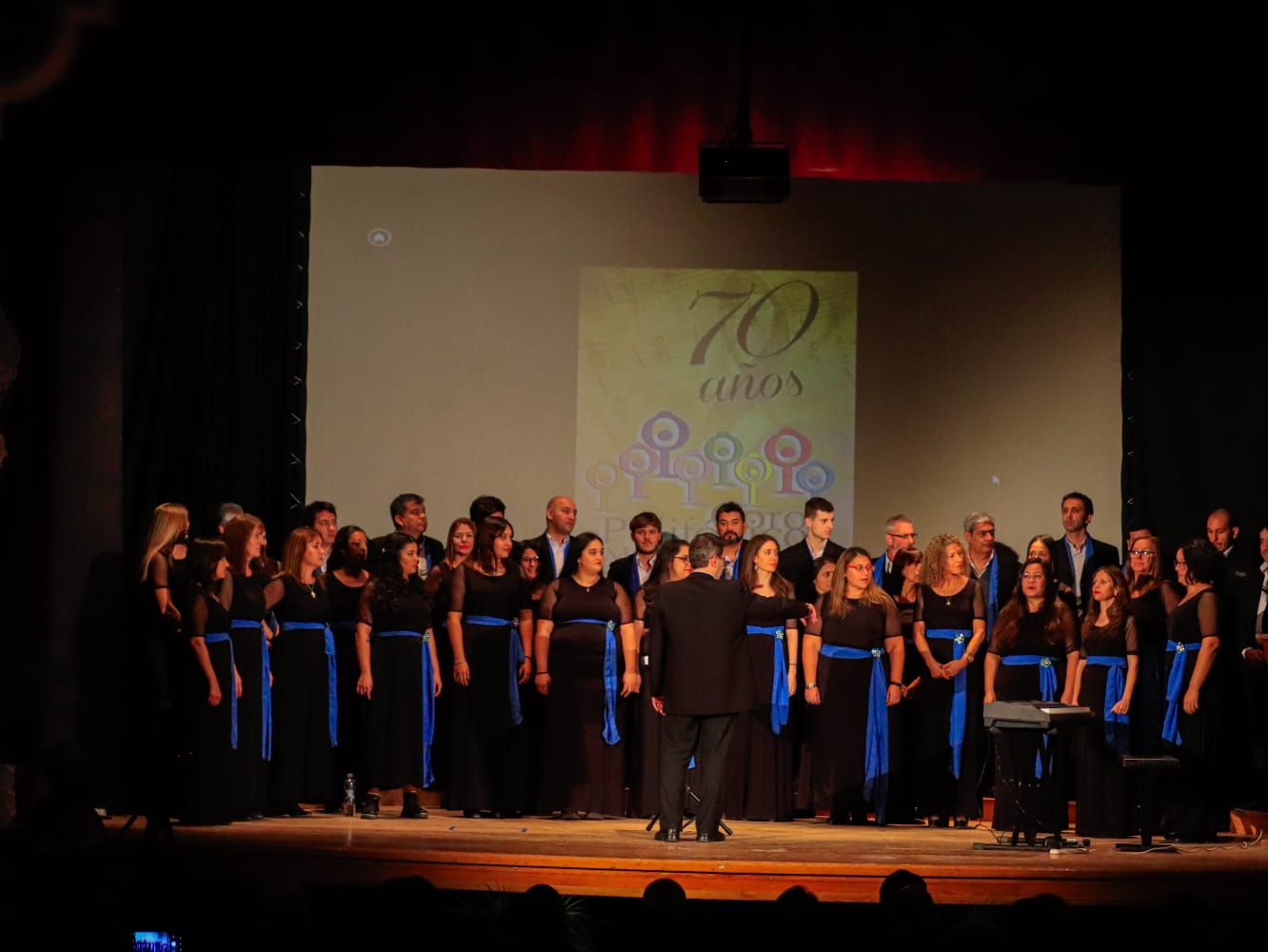 Lee más sobre el artículo El Coro Polifónico Municipal «Prof. Dionisio Cantero» celebró 70 años de armonía