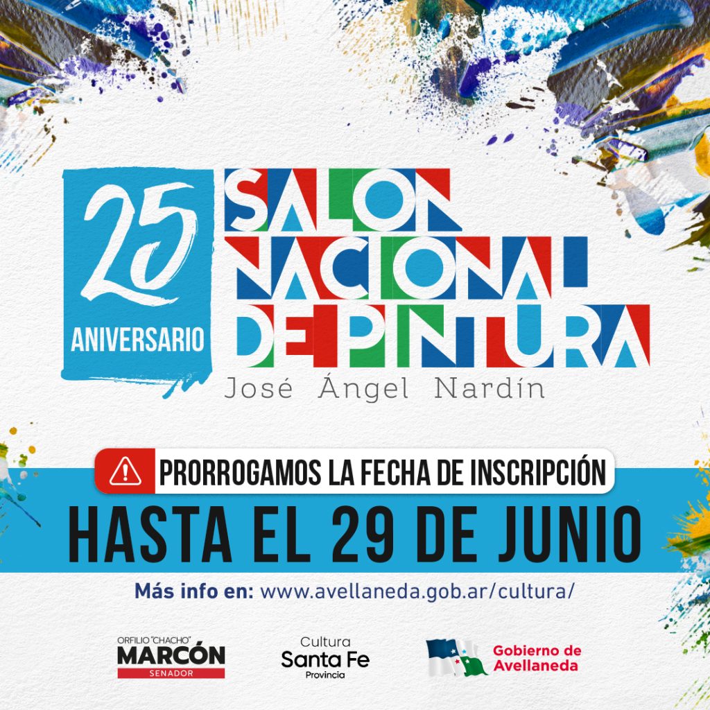 Lee más sobre el artículo 25° Salón Nacional de Pintura en Avellaneda: Se prorrogó el plazo de inscripción