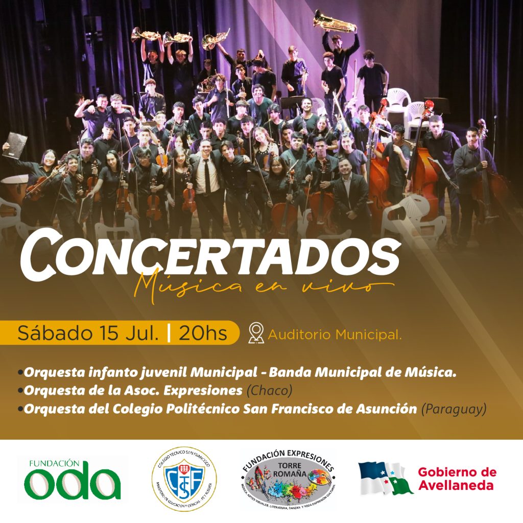 Lee más sobre el artículo “Concertados”, espectáculo musical con nivel internacional en el Auditorio de Avellaneda
