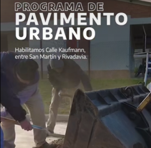 Lee más sobre el artículo PROGRAMA PAVIMENTO URBANO
