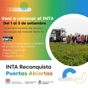 Lee más sobre el artículo INTA Reconquista abre sus puertas