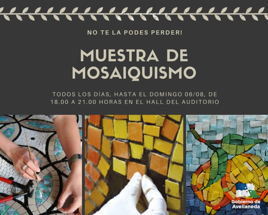 Lee más sobre el artículo Visite la Muestra de mosaiquismo en el Auditorio de Avellaneda