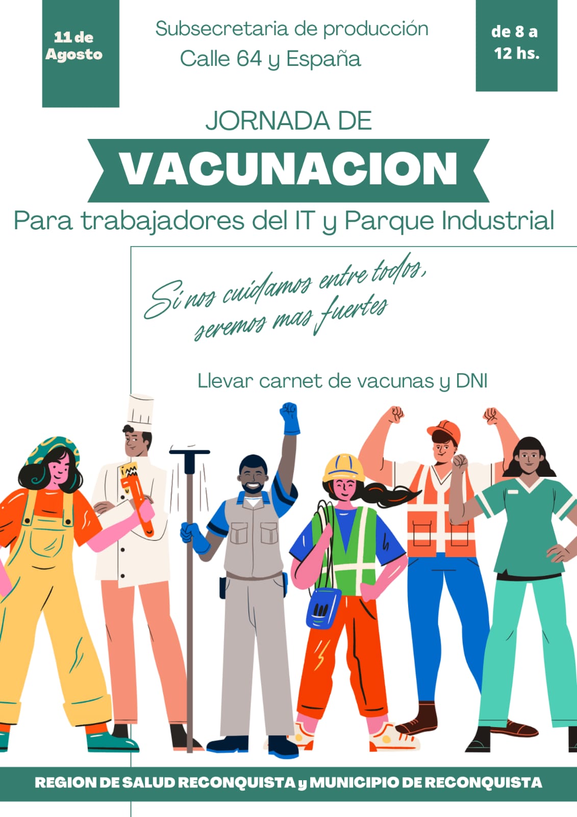 Lee más sobre el artículo Fortaleciendo la salud colectiva: Jornada de vacunación en Reconquista