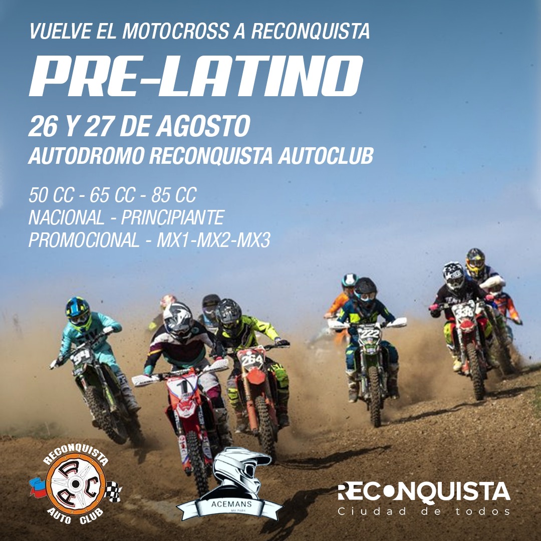 Lee más sobre el artículo Vuelve el motocross a Reconquista