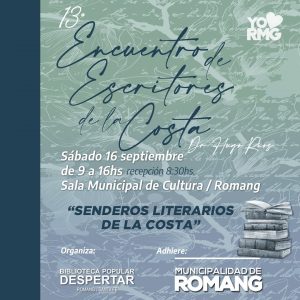 Lee más sobre el artículo 13° Encuentro de Escritores de la Costa en Romang