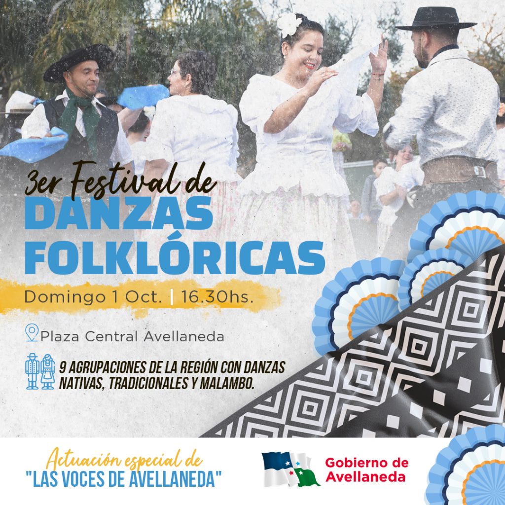 Lee más sobre el artículo Avellaneda se prepara para disfrutar de un nuevo Festival de Danzas Folclóricas
