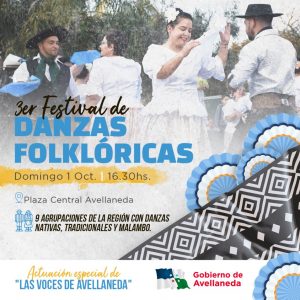 Avellaneda se prepara para disfrutar de un nuevo Festival de Danzas Folclóricas