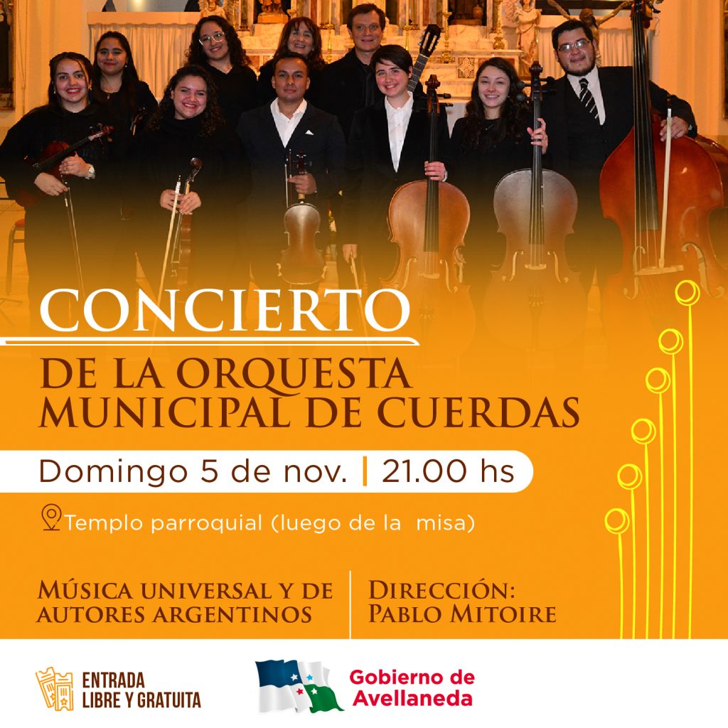 Lee más sobre el artículo Concierto de la Orquesta Municipal de Cuerdas