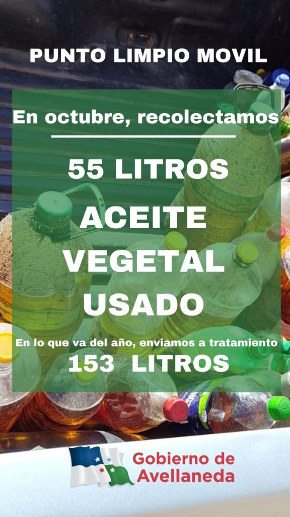 Lee más sobre el artículo Aceite Vegetal Usado en Avellaneda: damos una segunda oportunidad a nuestros residuos