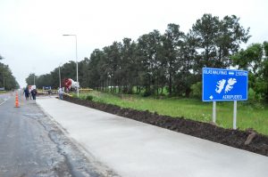 Lee más sobre el artículo Se pavimentó la darsena de acceso al aeropuerto