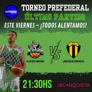 Lee más sobre el artículo Última Presentación Local del Equipo de «La Ciudad» en el Proyecto «Reconquista Básquet»