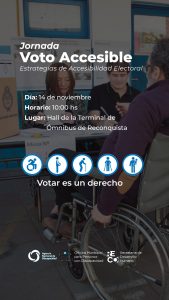 Lee más sobre el artículo Importante jornada para promover la inclusión en el proceso democrático en Reconquista