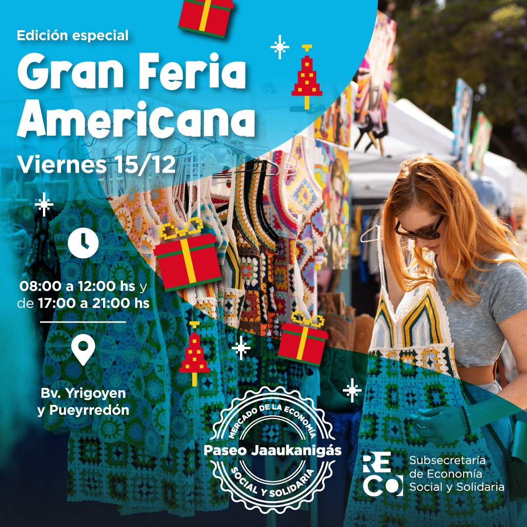 Lee más sobre el artículo ¡Gran Feria Americana en el Paseo Jaaukanigás de Reconquista!