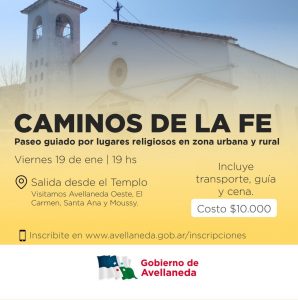 Lee más sobre el artículo Explora los Caminos de la Fe en Avellaneda en su 145° Aniversario