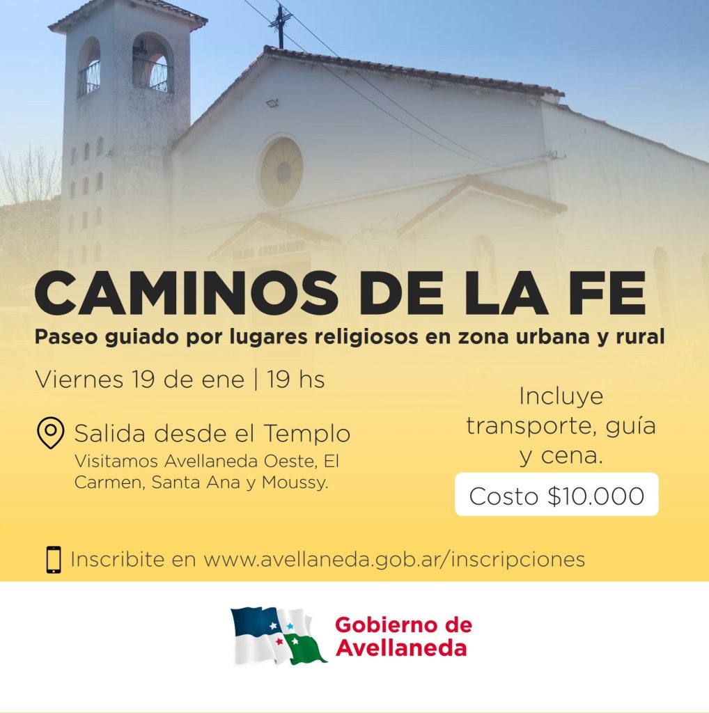 Lee más sobre el artículo Explora los Caminos de la Fe en Avellaneda en su 145° Aniversario