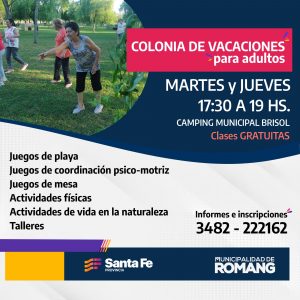 Lee más sobre el artículo Colonia de Vacaciones para Adultos en Romang