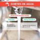 Corte de servicio de agua en Barrio Belgrano y Cooperación