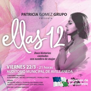 GIROS: Patricia Gómez inaugura un ciclo de espectáculos en Avellaneda