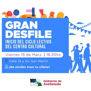 Comienza un nuevo ciclo lectivo en el Centro Cultural Municipal de Avellaneda