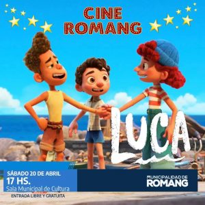 CINE ROMANG presenta «LUCA» ¡A pedido del público!
