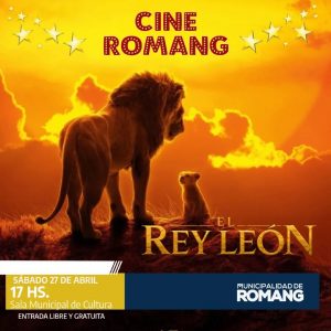 Cine Romang presenta: El Rey León
