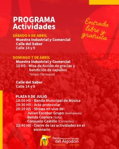 Lee más sobre el artículo Llega la Fiesta del Algodón: Avellaneda se prepara para una nueva edición