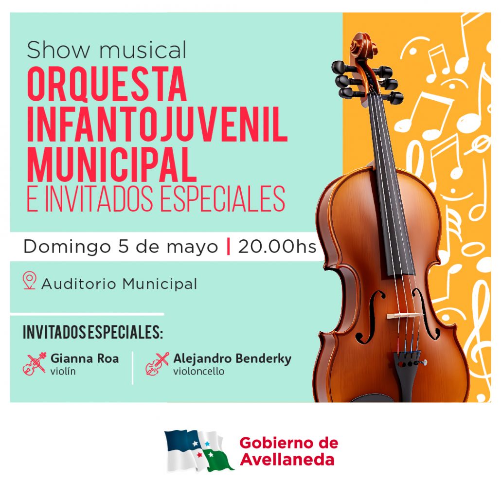 Actividades culturales este fin de semana en el Auditorio Municipal de Avellaneda