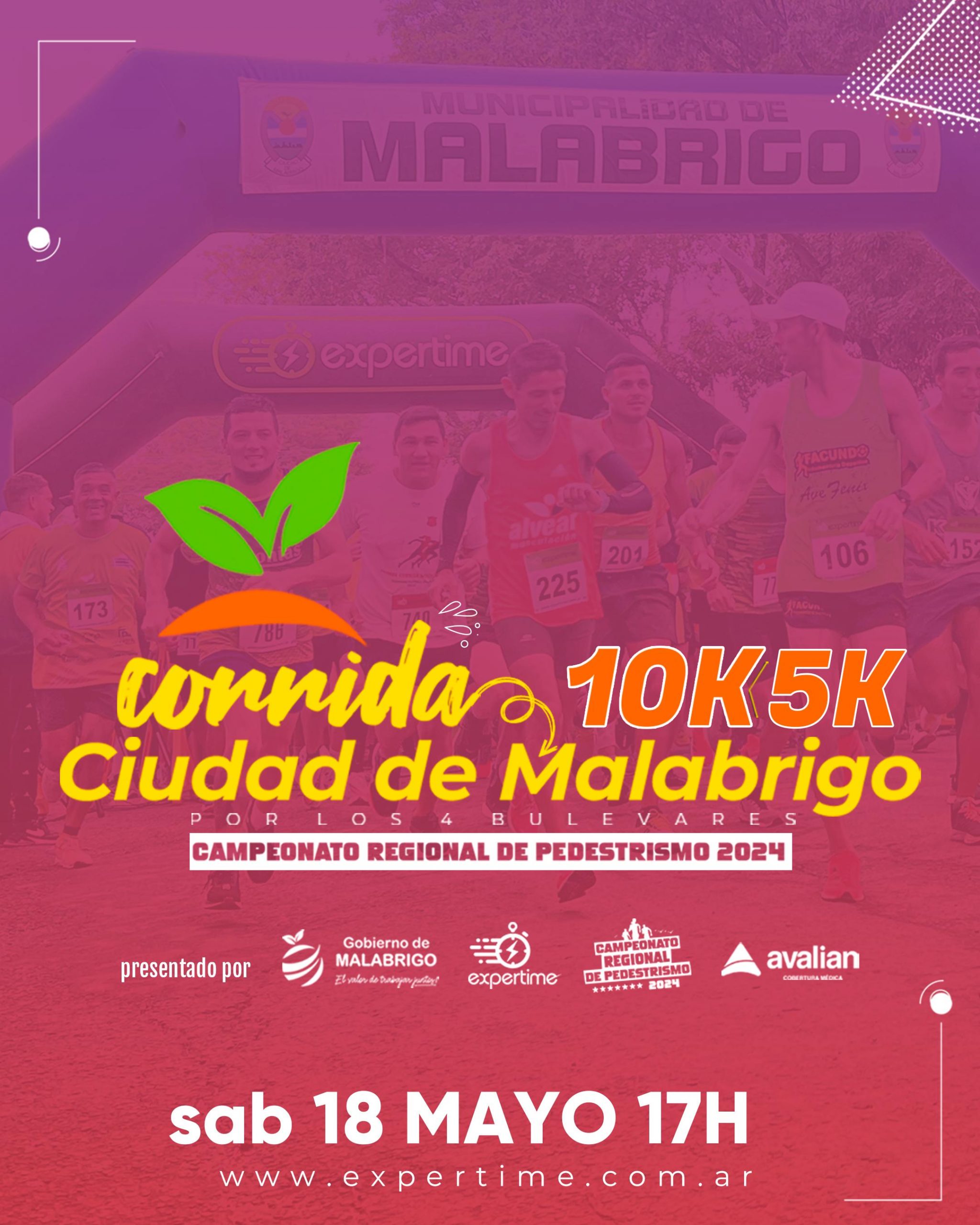 Lee más sobre el artículo Corrida Ciudad de Malabrigo