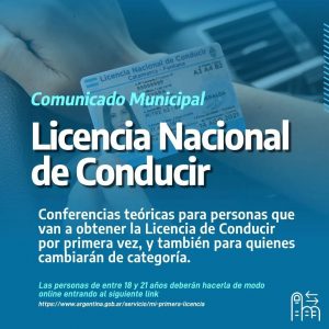 Lee más sobre el artículo La Municipalidad de Romang implementa nuevos días y horarios para conferencias teóricas de Licencias de Conducir