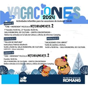 Lee más sobre el artículo Vacaciones 2024 en Romang: actividades infantiles