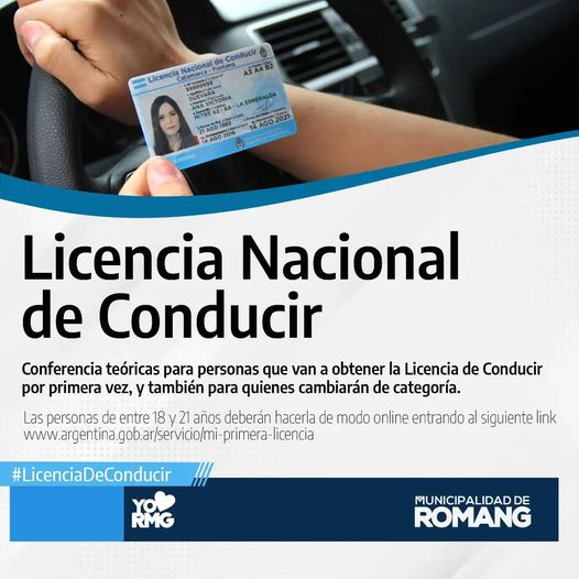 Conferencias sobre Licencia Nacional de Conducir en Romang