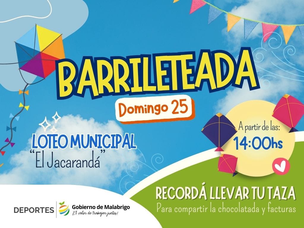 Lee más sobre el artículo Tradicional Barrileteada en Malabrigo: un evento para celebrar el mes de las infancias