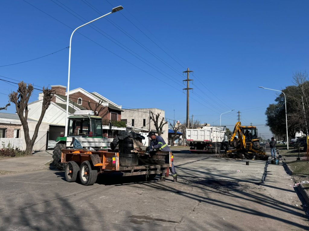 Lee más sobre el artículo Plan de bacheo: avanzan las tareas en distintos puntos de la ciudad