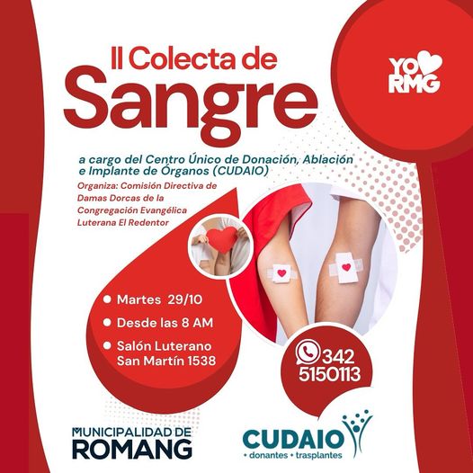 II Colecta de Sangre a cargo del CUDAIO Santa Fe