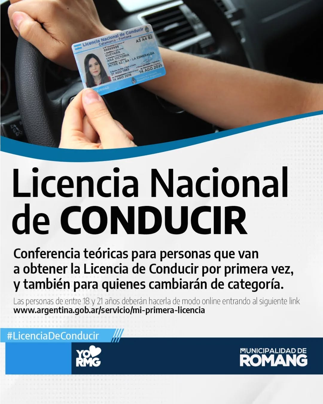 Lee más sobre el artículo Nuevas fechas para conferencias teóricas de Licencia de Conducir en Romang