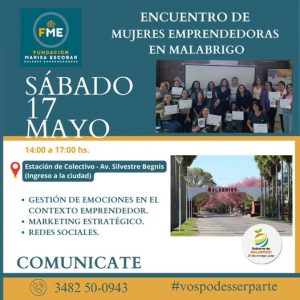 Malabrigo será sede de un Encuentro de Mujeres Emprendedoras
