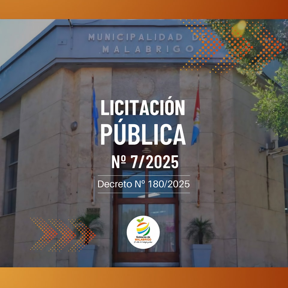 Lee más sobre el artículo Malabrigo llama a Licitación Pública para obras de optimización del sistema cloacal