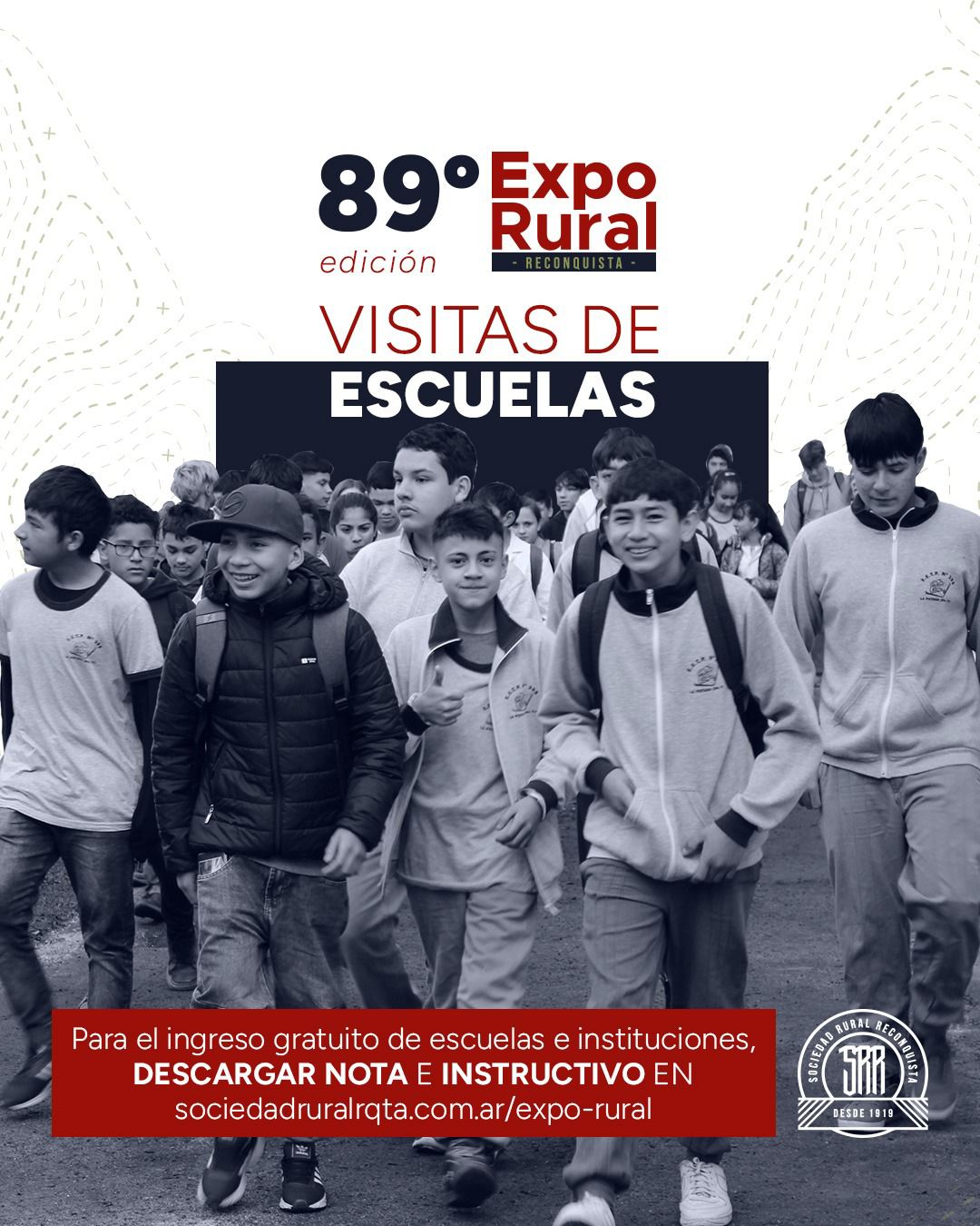 Lee más sobre el artículo La Sociedad Rural de Reconquista invita a las escuelas a participar de la 89ª Exposición Rural