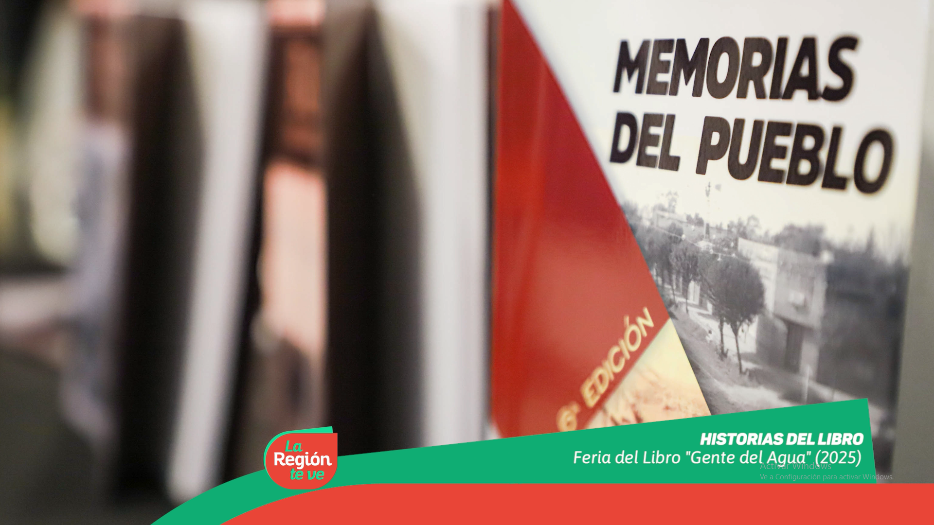 Lee más sobre el artículo Historias del Libro en La Región te ve: relatos, emociones y cultura desde la Feria del Libro Gente del Agua