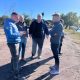 VISITA DE FUNCIONARIOS PROVINCIALES A ROMANG: RECORRIDA DE OBRAS Y TRABAJO ARTICULADO