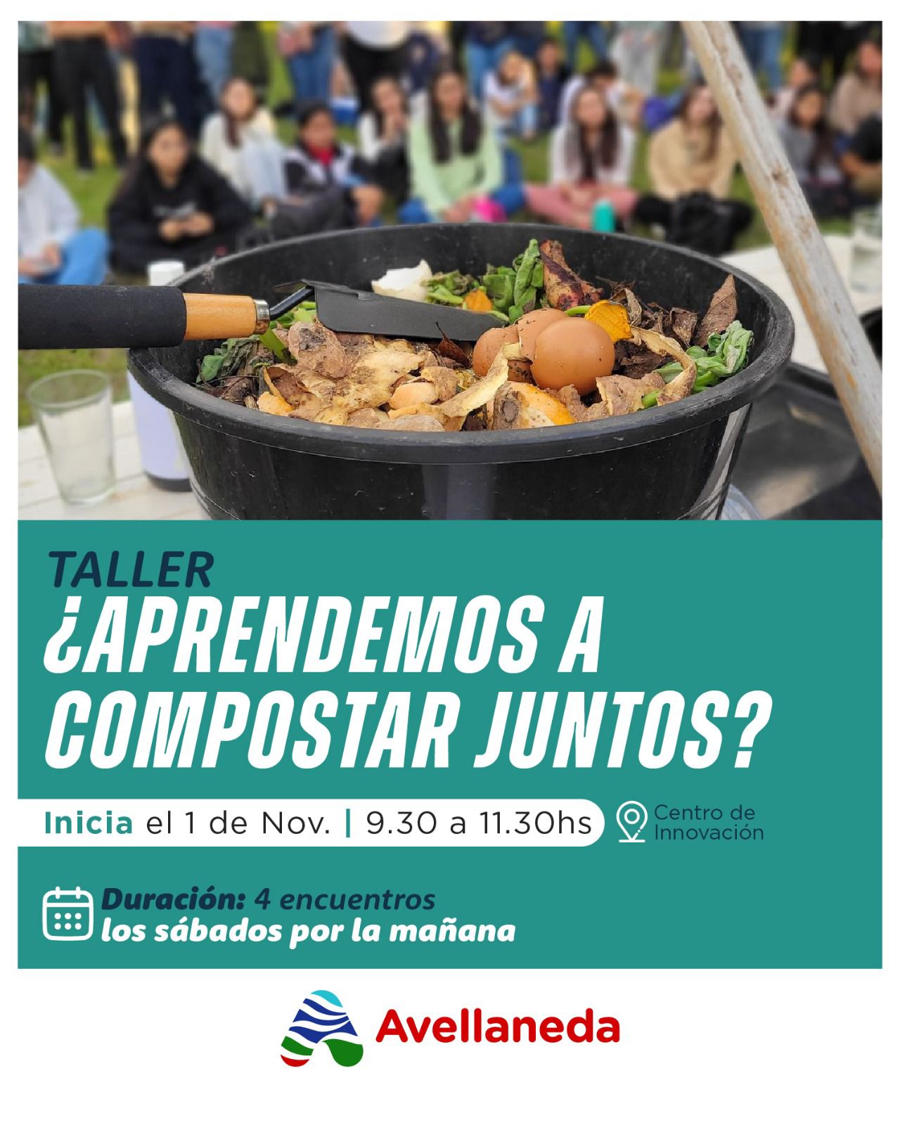 Avellaneda lanza una nueva capacitación en Compostaje Domiciliario