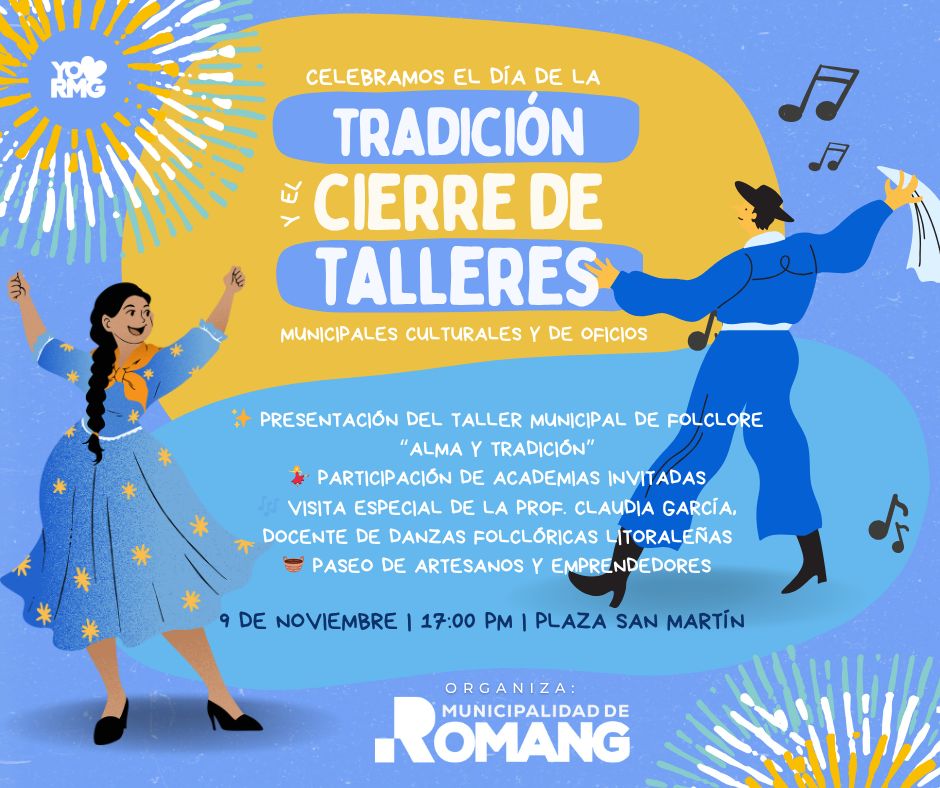 Lee más sobre el artículo Romang celebra el Día de la Tradición y el Cierre de los Talleres Municipales