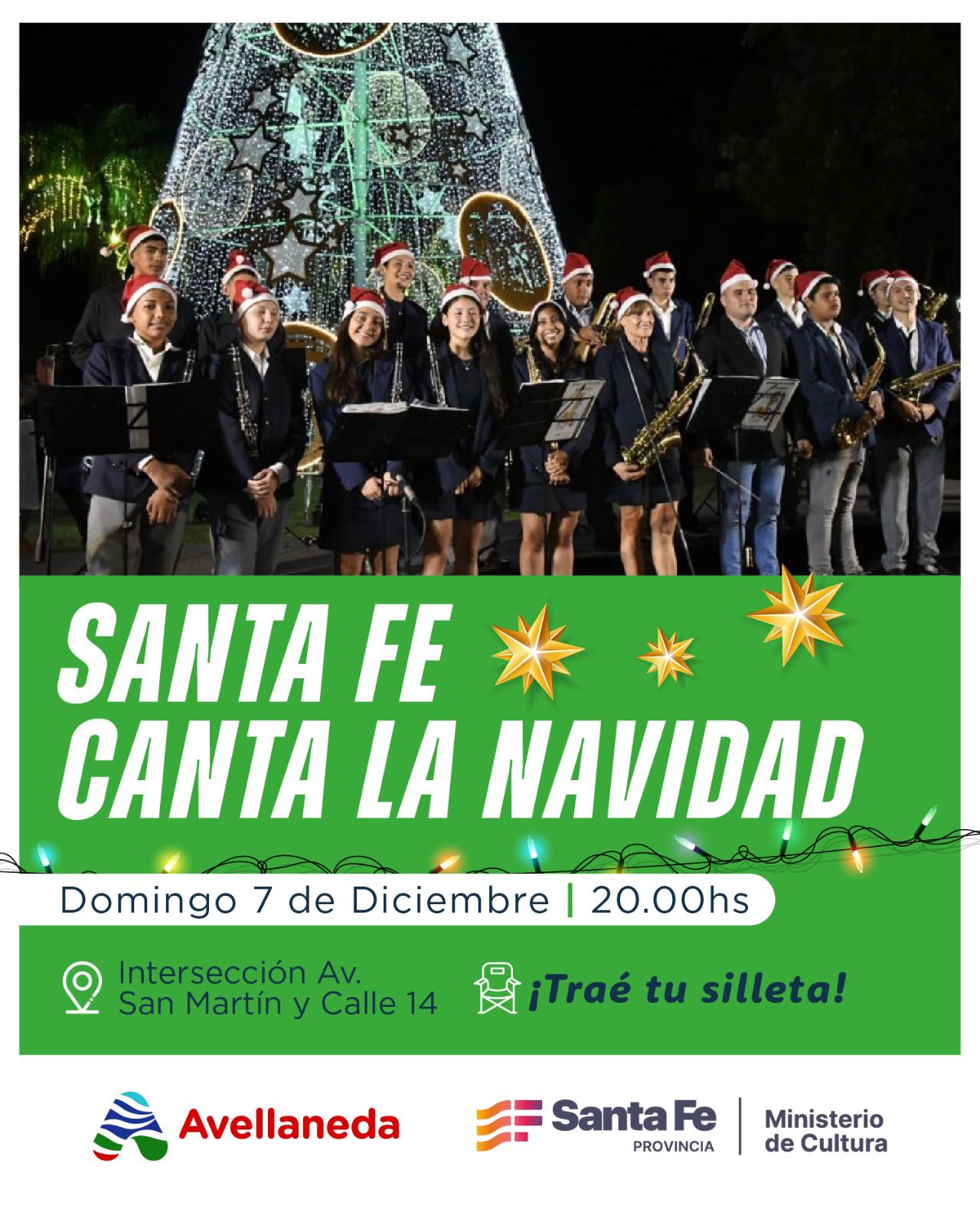 Lee más sobre el artículo Este domingo en Avellaneda inicia el ciclo “Santa Fe Canta la Navidad”