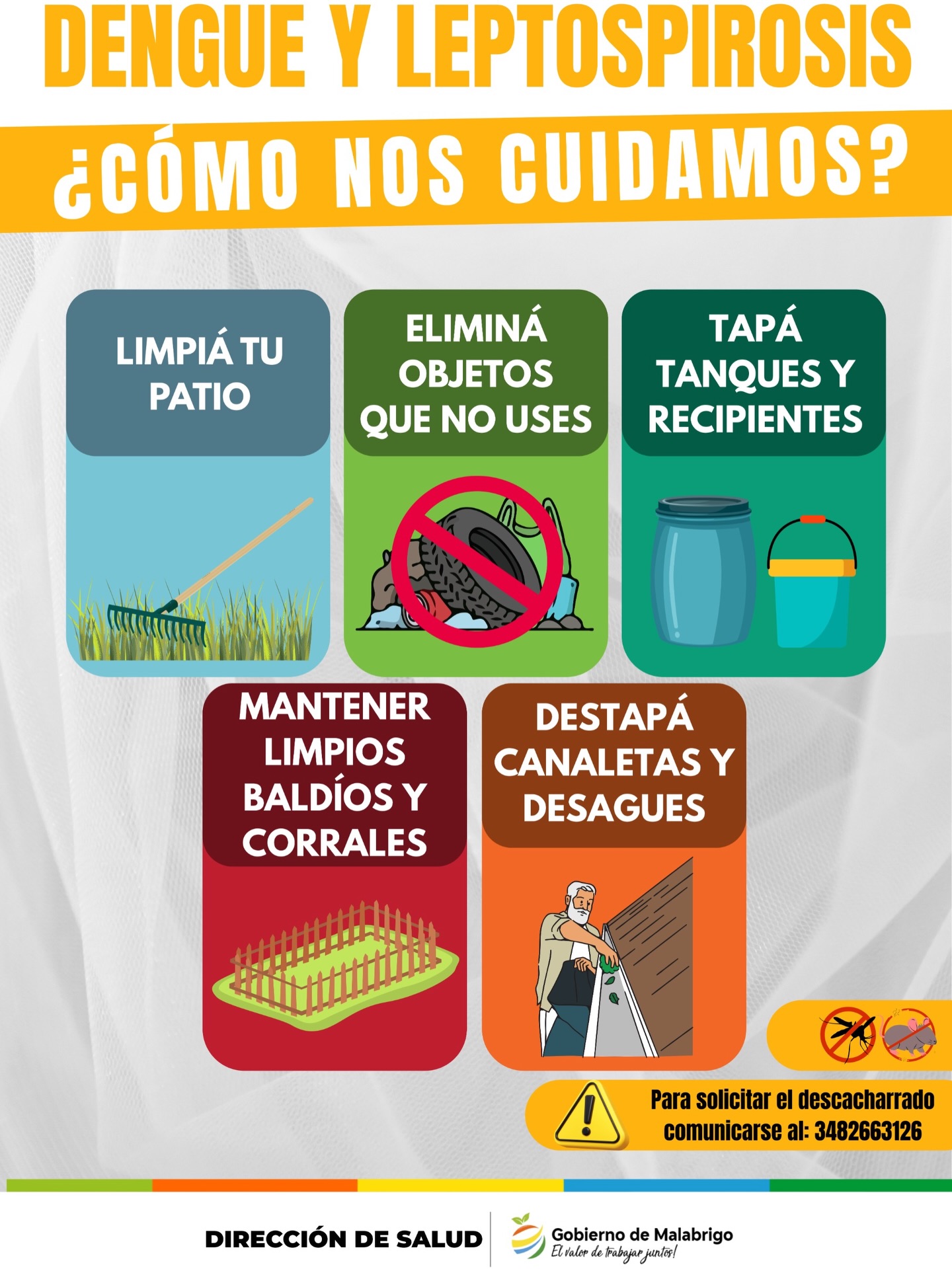 Gobierno de Malabrigo refuerza acciones de prevención contra el Dengue y la Leptospirosis