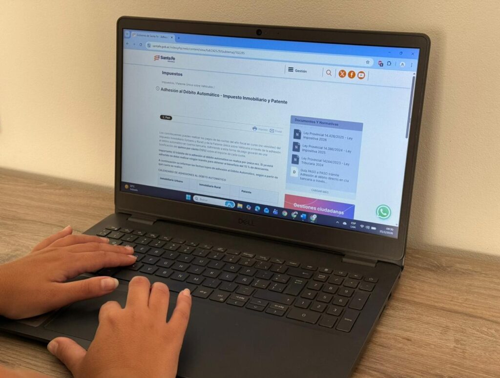 Se prorrroga el pago anual de patentes e impuesto inmobiliario