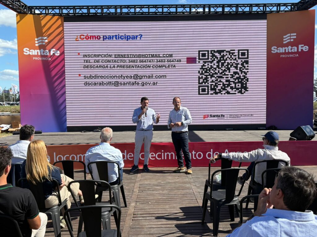 Avellaneda lanzó la Tecno Riego en la Expoagro 2026