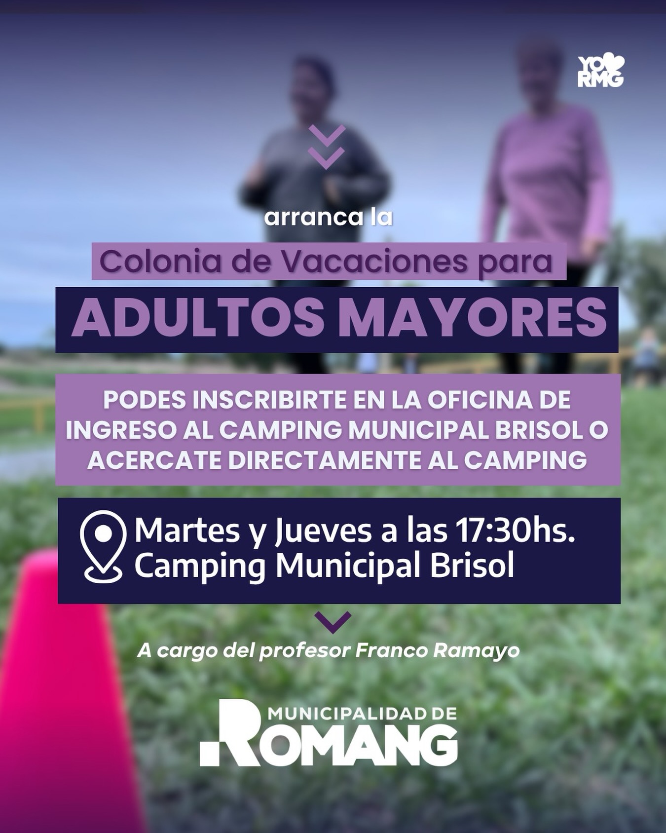 Comienza la Colonia de Vacaciones para Adultos Mayores en Romang